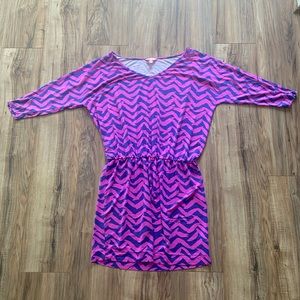 Lilly Pulitzer Fluorescent Cara Dolman Dress